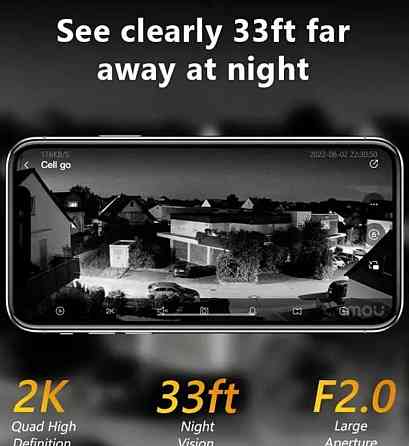 - Камера IMOU CELL Go 3 Мп. WI-FI Акум - Сон панель! Харьков