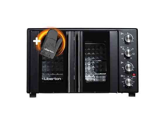 Електродуховка 2000Вт 50л LEO-500 Black ТМ LIBERTON Solmir Київ