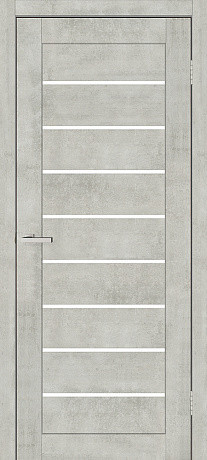 Межкомнатные двери Омис Doors Смарт С018 G Бетон светлый 700х2000 мм Киев - изображение 1