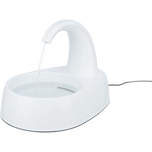 Поилка-фонтан Trixie Curved Stream для кошек и собак, белая, 2,5л, 25х24,5х35 см (пластик) Винница - изображение 2