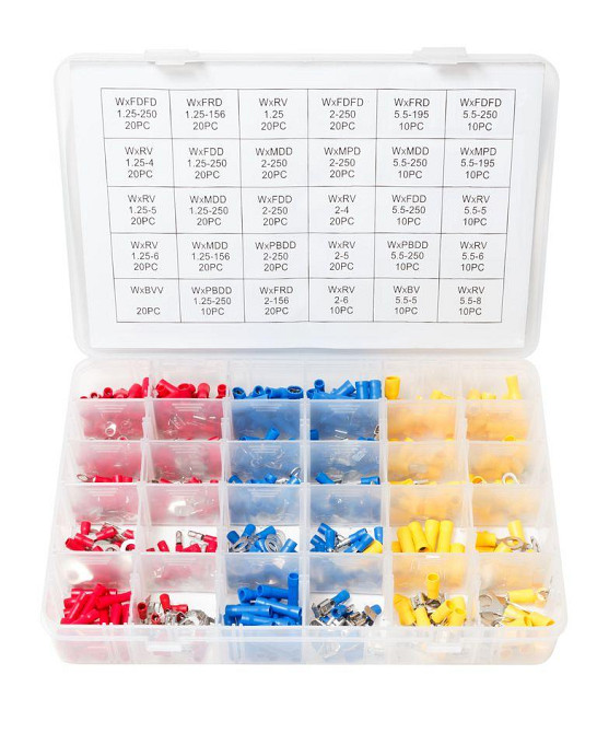 Набір коннекторів обжимних для автомобільної електропроводки, 480пр. Forsage F-800 Одесса - изображение 1