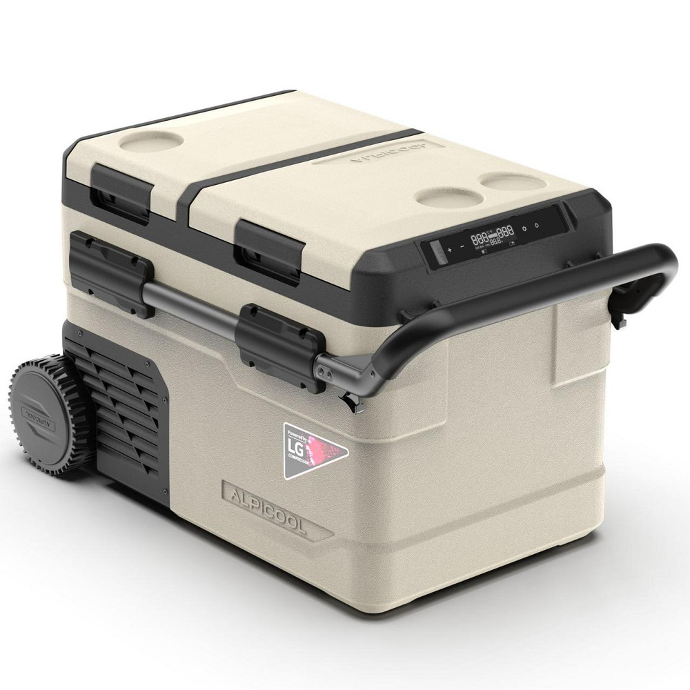 Компресорний автохолодильник Alpicool TGBSW35 (LG). 38 літрів. Двокамерний. До -20℃. (12, 24, 220 вольт) Київ - фото 2