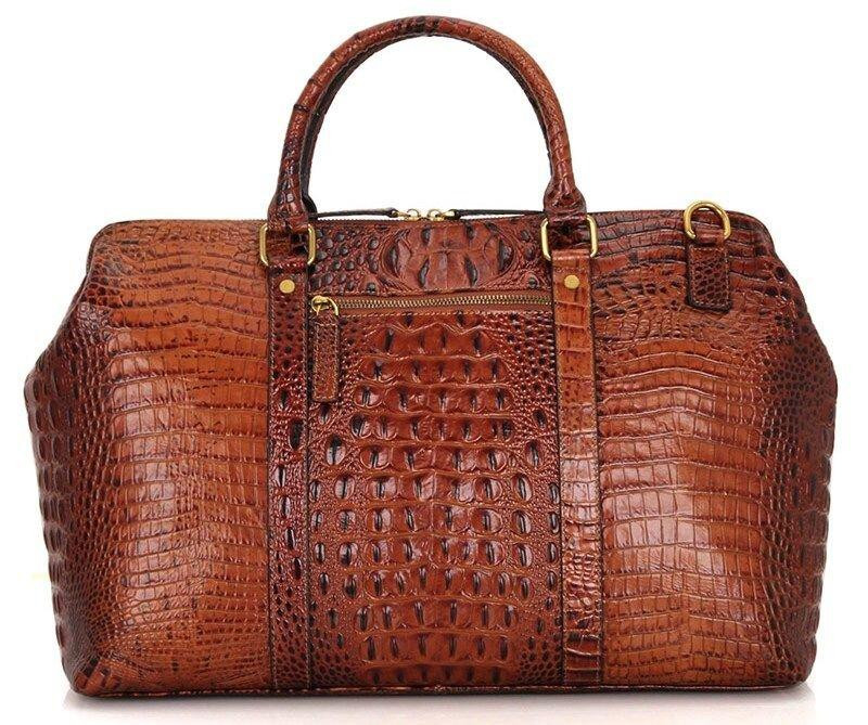 Сумка дорожная Vintage 14397 Коричневая Киев - изображение 5