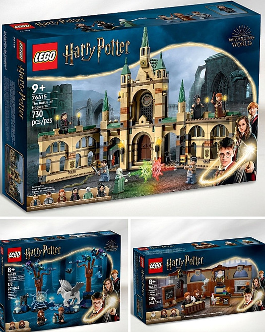 РЕДКІ 18 НАБРОВ Lego Harry Potter Лего Гаррі Замок Гоґвортс ЧАСТИЧ 1. Київ - фото 3