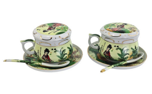 Сервиз чайный фарфоровый на 2 персоны Китаянка Киев - изображение 3