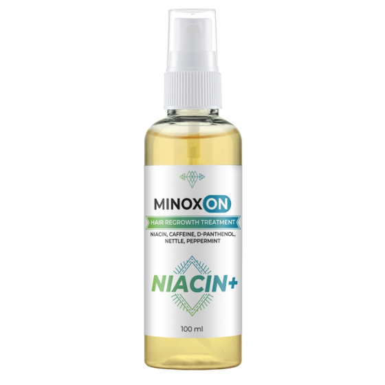 Лосьйон для росту волосся Niacin+ з нікотиновою кислотою Minoxon 100 мл Вінниця