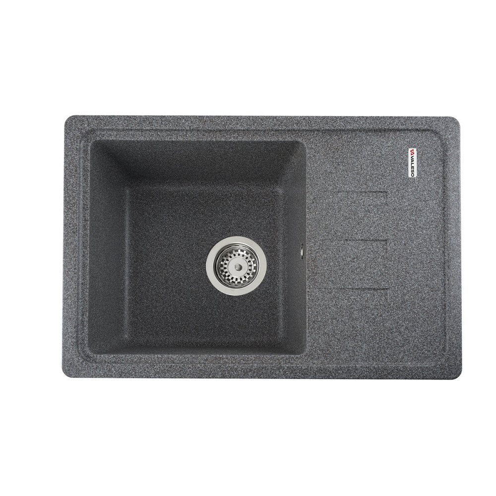 Гранітна мийка для кухні VALESO LIANA 6243 матова Мікс Коломия - фото 1