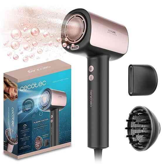 Фен Cecotec DryGlam Nano Plasma Black (A01_EU01_100150) ( 12329 ) Харьков