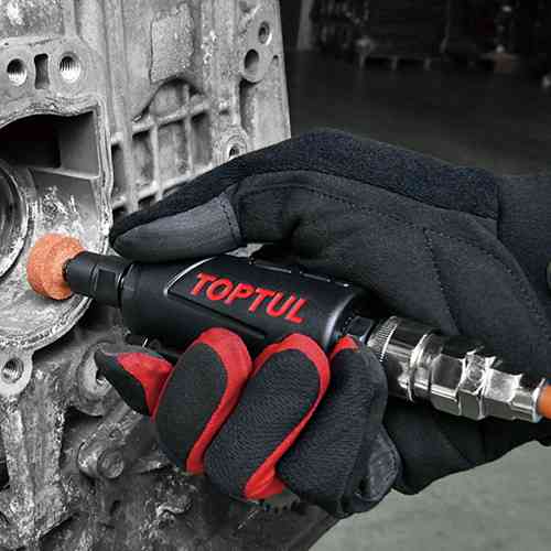 Зачисна машина пневматична 1/4", 6mm 25000об/хв TOPTUL KASA0825 Одеса