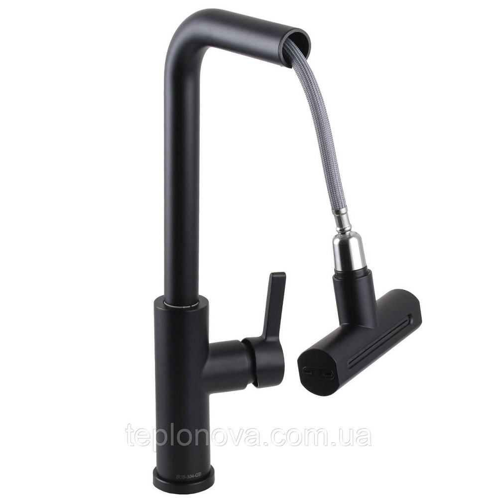 Змішувач для кухні Globus Lux ALPEN SBT1-2044-BB Чернівці - фото 4