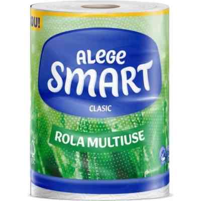 Паперові рушники Smart Tissue Classic 2 шари 220 відривів 41.8 м 1 рулон (5944582100145) Вінниця