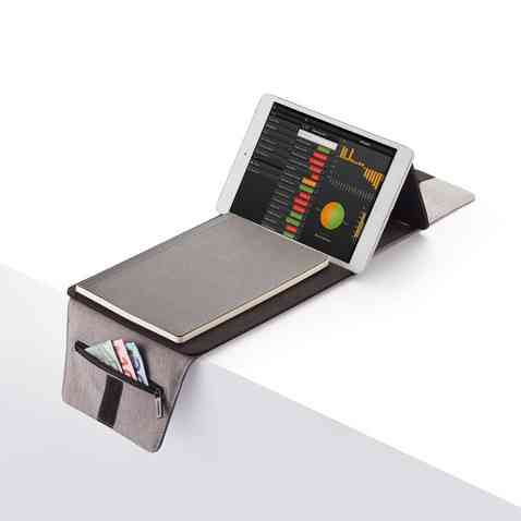 Чехол для планшета Seattle + блокнот, черный Ровно