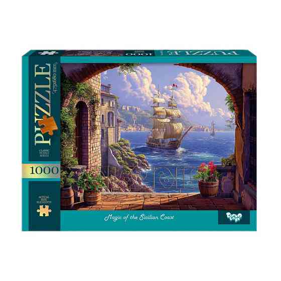 Пазл "Магія Сицилійського узбережжя" C1000-13-02, 1000 елементів Вінниця