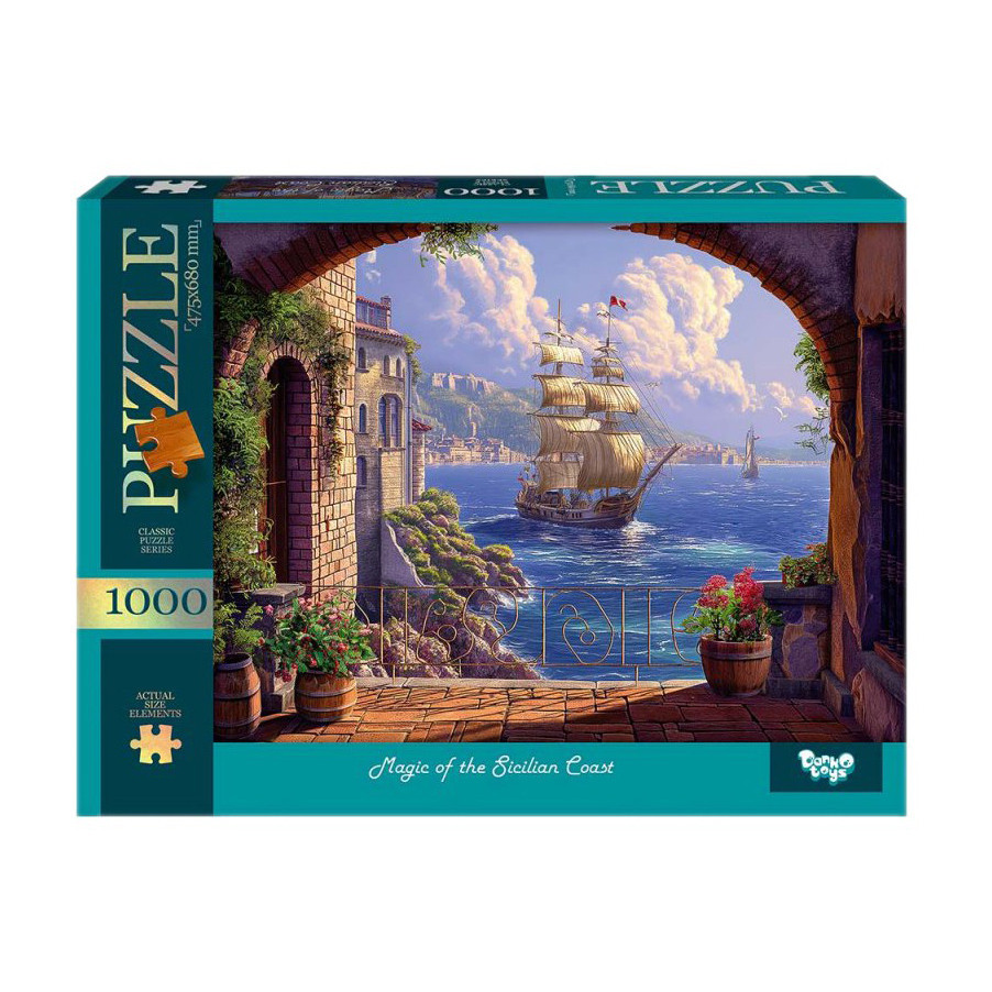 Пазл "Магія Сицилійського узбережжя" C1000-13-02, 1000 елементів Вінниця - фото 1