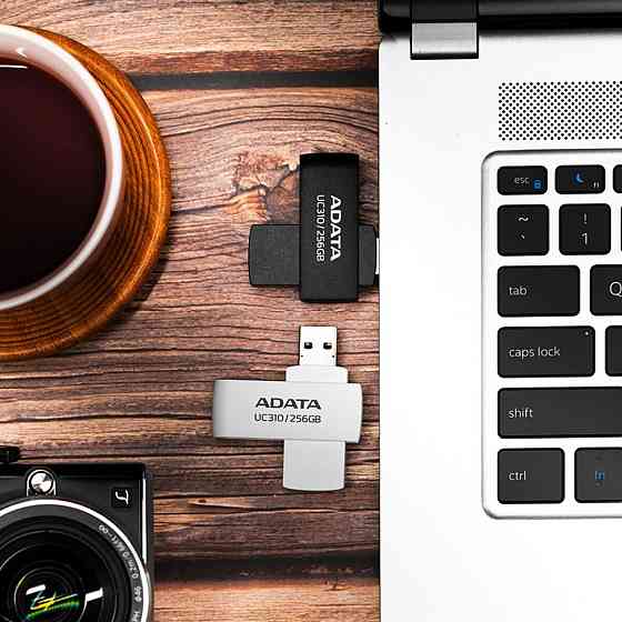 Flash A-DATA USB 3.2 UC310 128Gb Black Київ