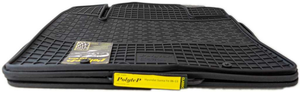 Килимки салону гумові Hyundai Santa Fe 06-/10-13, к-т (4шт.) Київ - фото 1