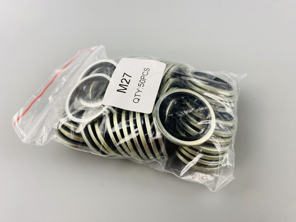 Набір шайб із гумовими кільцями (100 шт.) для будь-якої гідравліки. Мукачево - фото 3