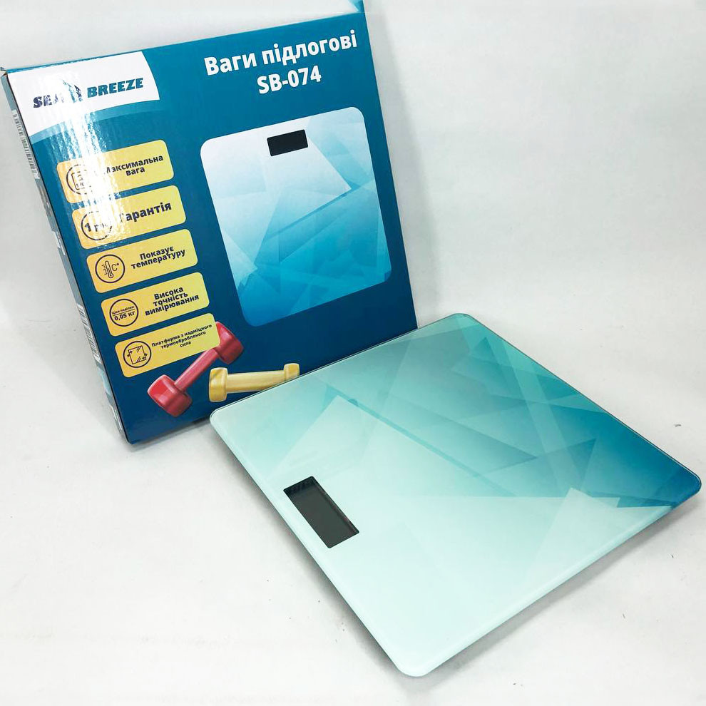 Весы напольные электроника SeaBreeze SB-074 180 кг, Напольные весы для UO-433 измерения веса Киев - изображение 9