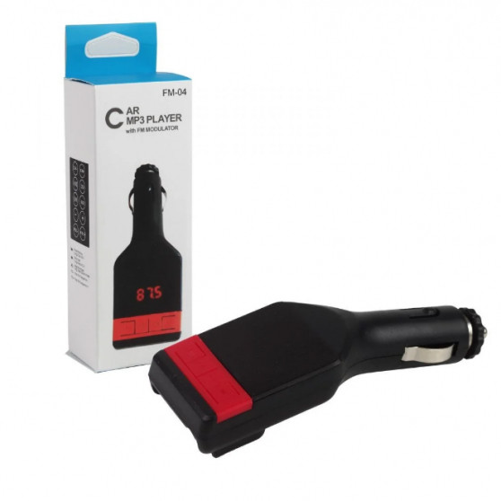 Модулятор автомобільний з зарядкою, Бездротовий передавач для музики в автомобіль QA-75 Львів - фото 13