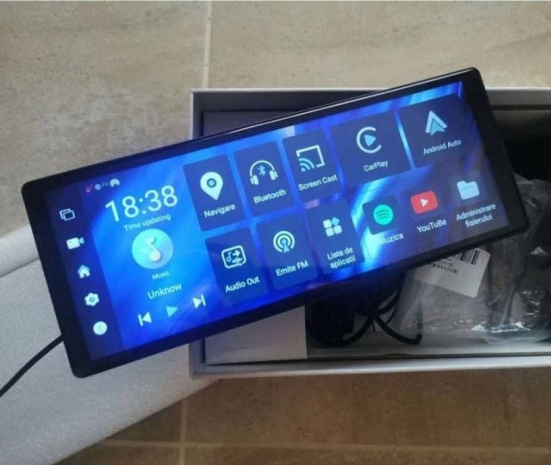 Автомобільний мультимедіа монітор T26H 10.26'' Auto CarPlay Bluetooth FM Вінниця - фото 5