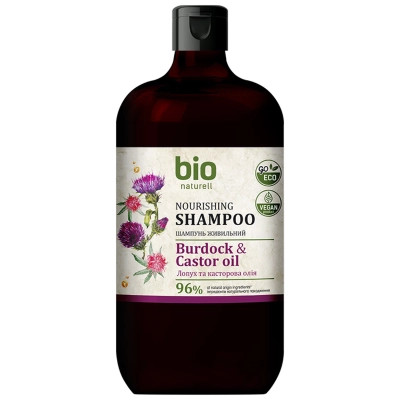 Шампунь Bio Naturell Eco Burdock &amp; Castor Oil 946 мл (4820168434587) Вінниця - фото 1