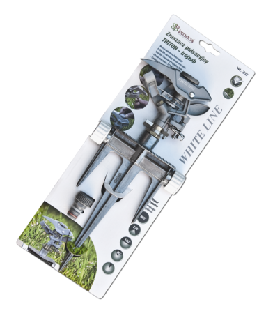 Зрошувач пульсівний TRITON на тризубці ø26,6м, WHITE LINE, WL-Z32 Київ