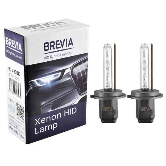 Ксенонова лампа Brevia H7 4300K, 85V, 35W PX26d KET, 2шт Львів