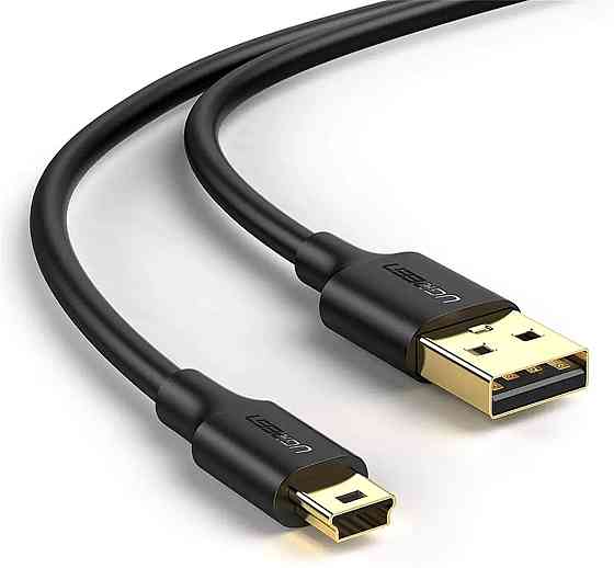 Кабель UGREEN USB 2.0 A Male to Mini 5 Pin Male Cable 0.5m (Black) UGR-10354 Одеса