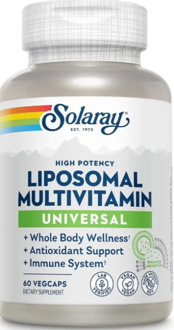 Мультивитамины Solaray Liposomal Multivitamin Universal  60 капс Киев - изображение 1