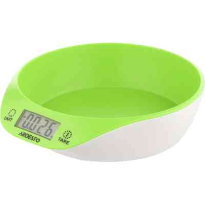 Весы кухонные Ardesto SCK-900BGR макс. вага 5 кг/білий+зелений (SCK-900BGR) Винница