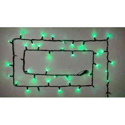 Гірлянда Delux String 100LED IP44 EN 10 м Зелений/чорний (90016599) Вінниця