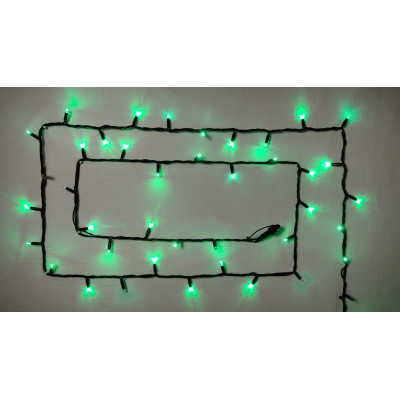 Гірлянда Delux String 100LED IP44 EN 10 м Зелений/чорний (90016599) Вінниця - фото 2