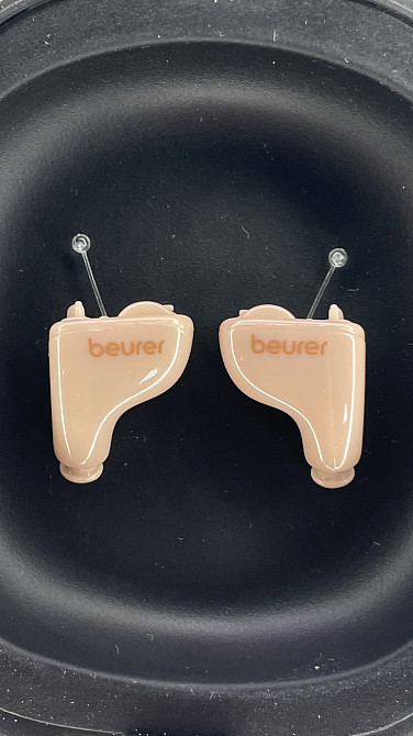 Слуховой усилитель звука, невидимый слуховой аппарат Beurer HA 60, набор из 2 шт. с регулировкой громкости Киев - изображение 5