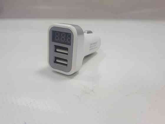 Вольтметр у прикурювач +амперметр+2 USB+термометр 12V Вінниця