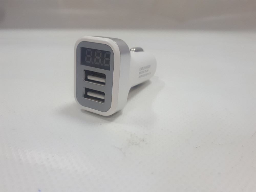 Вольтметр у прикурювач +амперметр+2 USB+термометр 12V Вінниця - фото 1