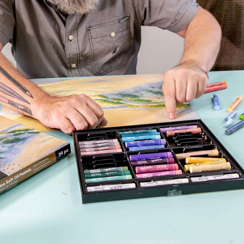 Пастель олійна ультрам'яка, натуральні відтінки Mont Marte, Signature упаковка 39шт Кам'янець-Подільський - фото 2