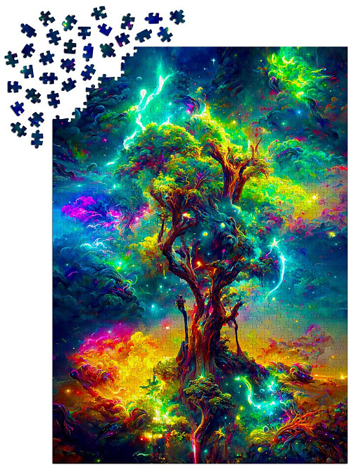 Пазл Космічне Древо Життя - Cosmic Tree of Life (Enjoy-2197) Киев - изображение 4