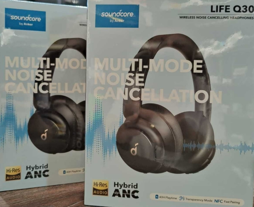 Наушники: Anker SoundCore Life Q30 Black Pink. Харьков - изображение 2