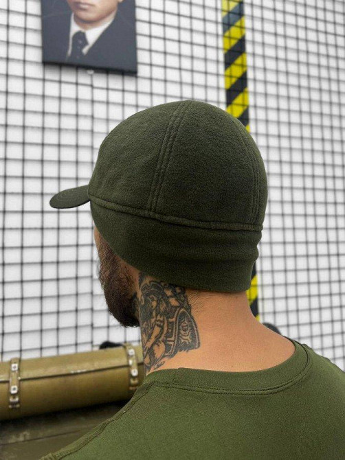 Бейсболка чоловіча тактична сітка олива Одеса - фото 2