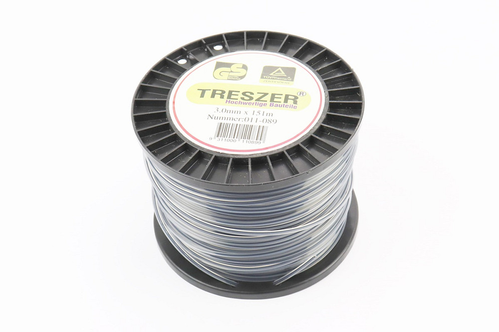 Струна косильна d-3,0mm, 151м "квадрат", двокомпонентна Київ - фото 1