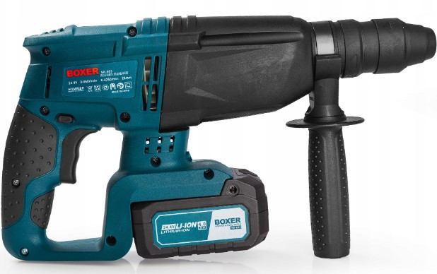 SR-083 Акумуляторний Перфоратор 24V Li-Ion 2x4.0Ah SDS+ 3 Режими Роботи, 2.1 Дж, Кейс, Зарядка Одеса - фото 4