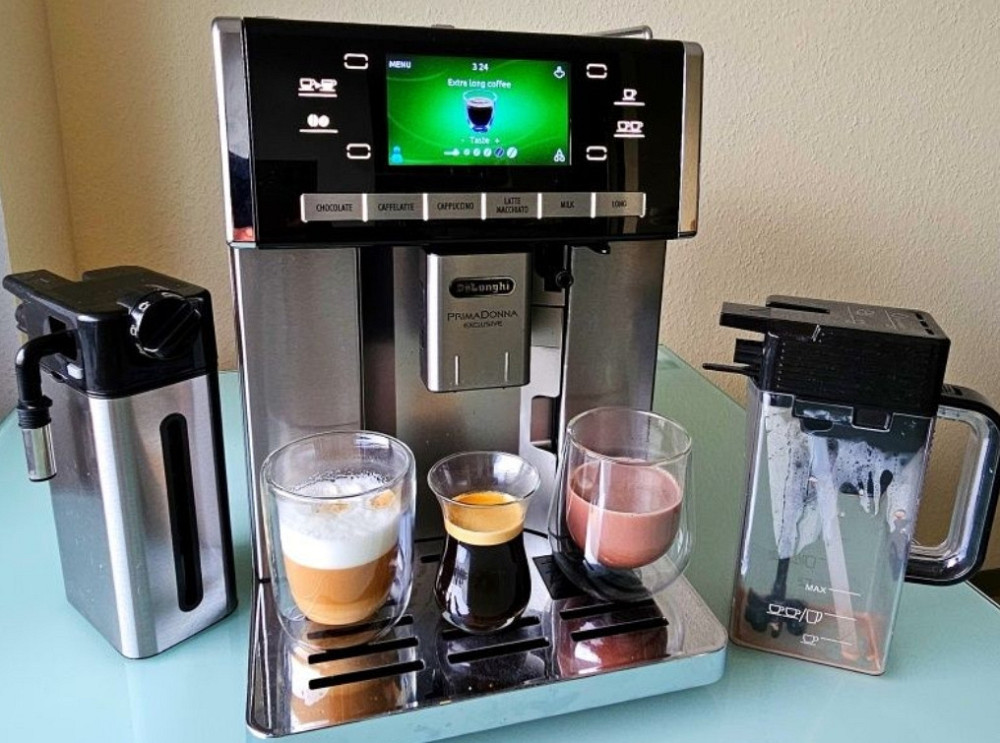 Кофемашина Delonghi PrimaDonna Exclusive . 8 тыс.чашек. Киев - изображение 6