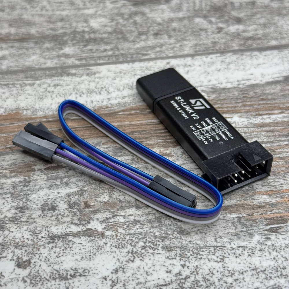 USB програматор ST-LINK V2 для STM8, STM32 Cortex-M, налагоджувач мікроконтролерів Київ - фото 2