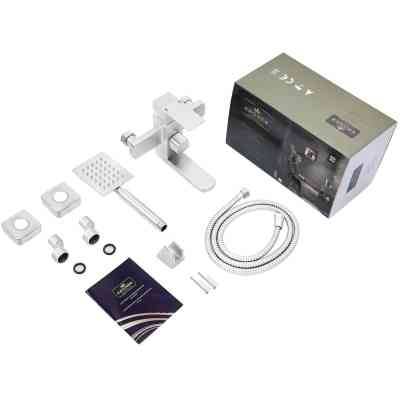 Змішувач Kroner Edelstahl Kubus-ESG010 + змішувач Edelstahl Kubus-ESG060 (CVS30150) Вінниця