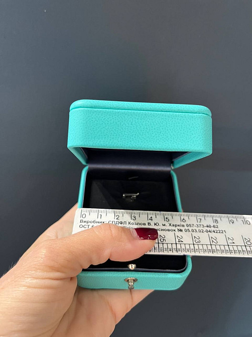 Тиффани Tiffany крестик серебро 925 и цепочка серебро 925 в роскошной подарочной упаковке Одесса - изображение 7