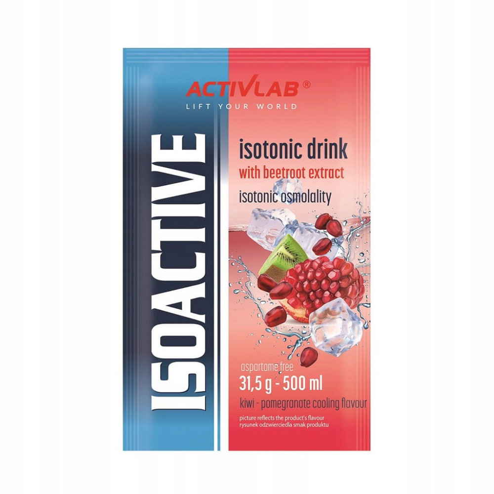 Изотонический напиток Iso Active 31,5g 1sachet (Kiwi-Granat) Луцк - изображение 1