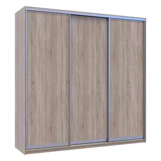 Шкаф-купе трехдверный Doros Сити Лайт 225х60х225 см Дуб сонома (DRS-011099) Львов