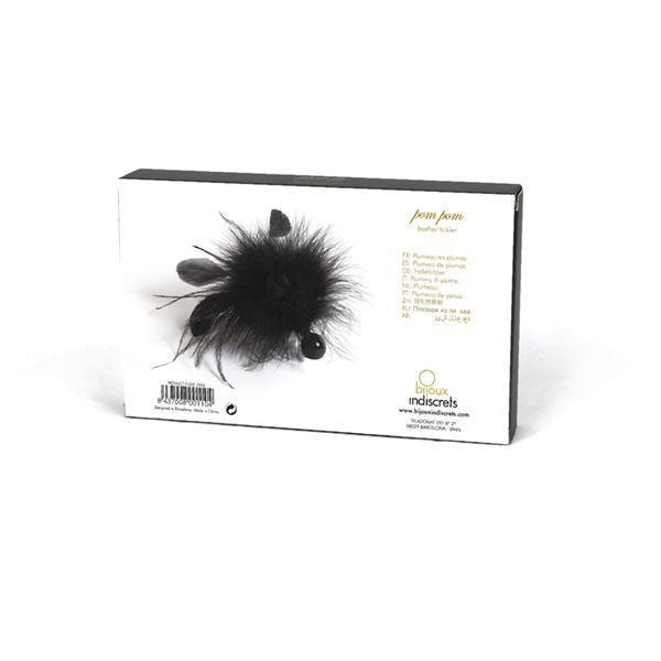 Мітелка Bijoux Indiscrets Pom Pom – feather tickler Sex Aura Київ - фото 5