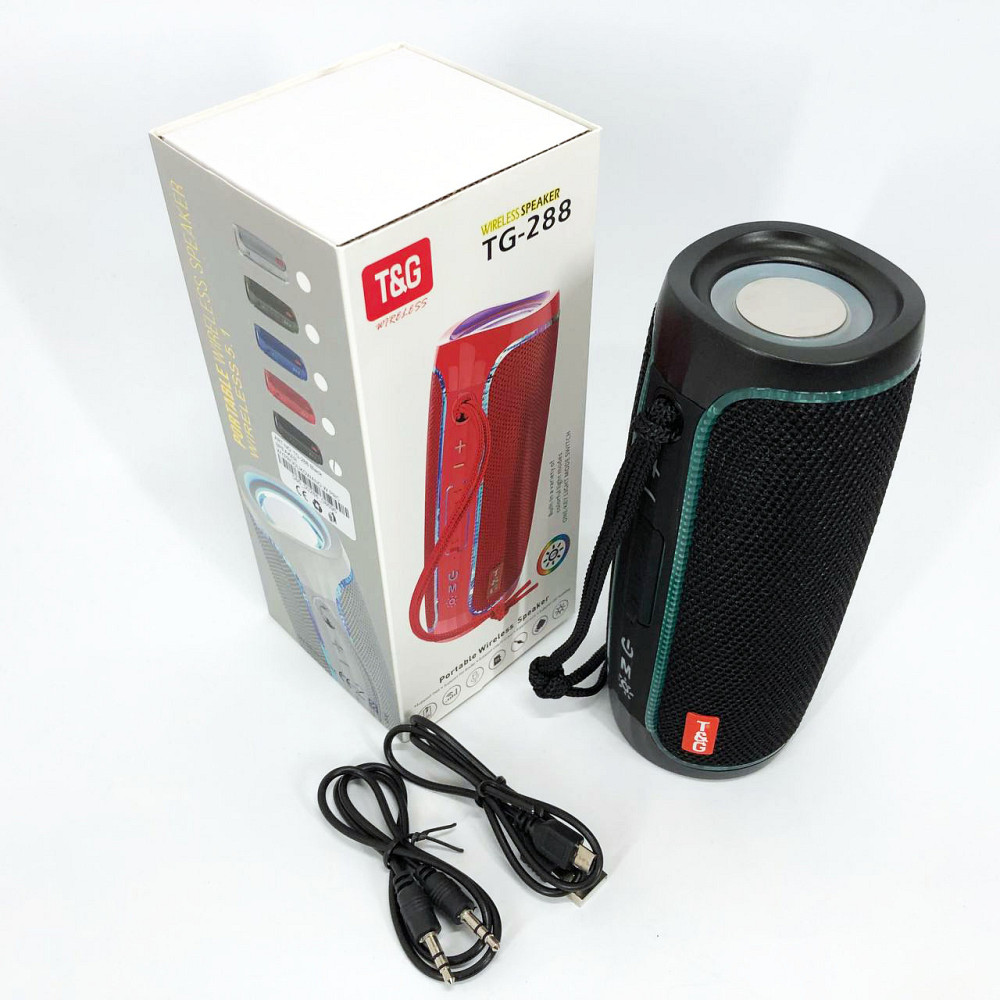 Маленька колонка для вулиці TG288, Портативна блютуз колонка світлодіодна Стерео переносна TZ-25 Івано-Франківськ - фото 10