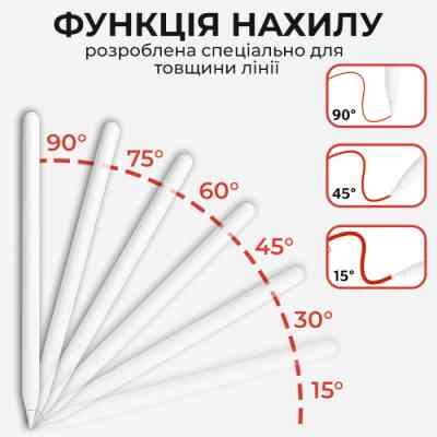 Стилус AirOn AirSens white for iPad (6126755813230) Винница